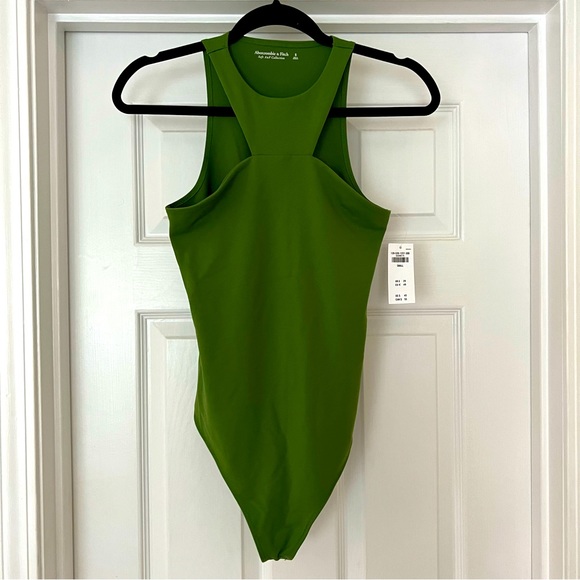 NWT Abercrombie and Fitch green bodysuit - Picture 2 of 6